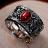 Bague Dragon Antique (Argent)