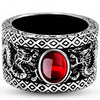 Bague Dragon Antique (Argent)