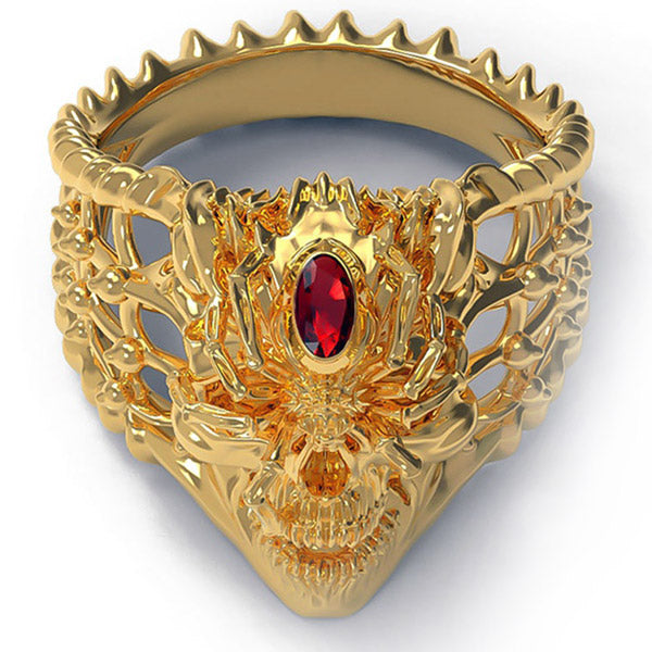 Bague dragon araignée