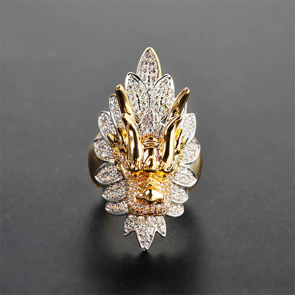 Bague Dragon Brillant