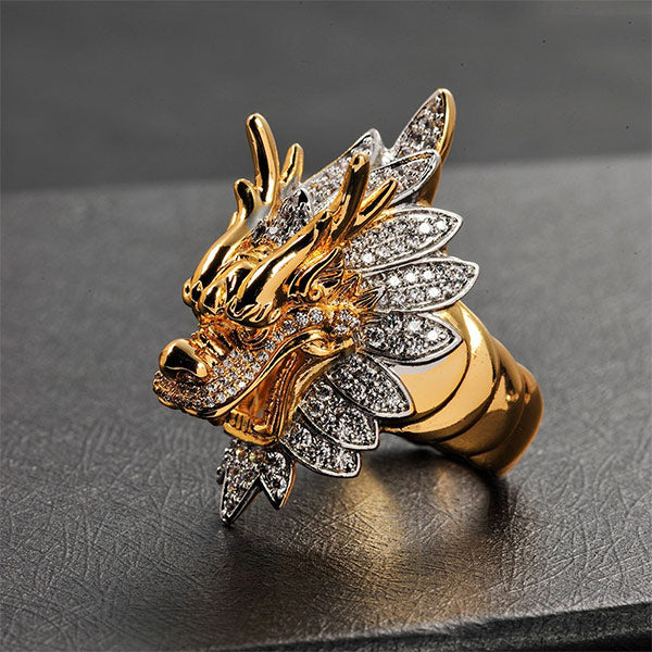 Bague Dragon Brillant