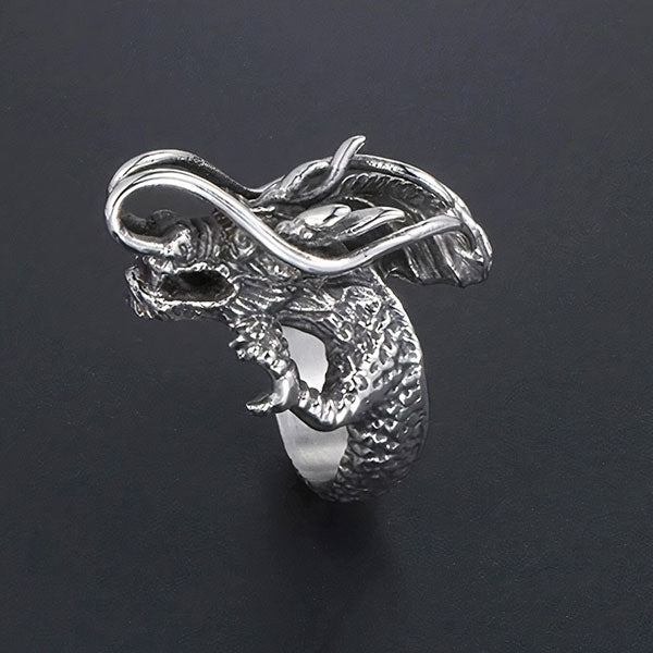 Bague dragon céleste