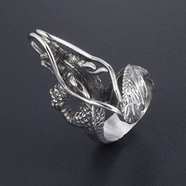 Bague dragon céleste