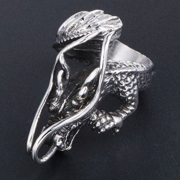 Bague dragon céleste