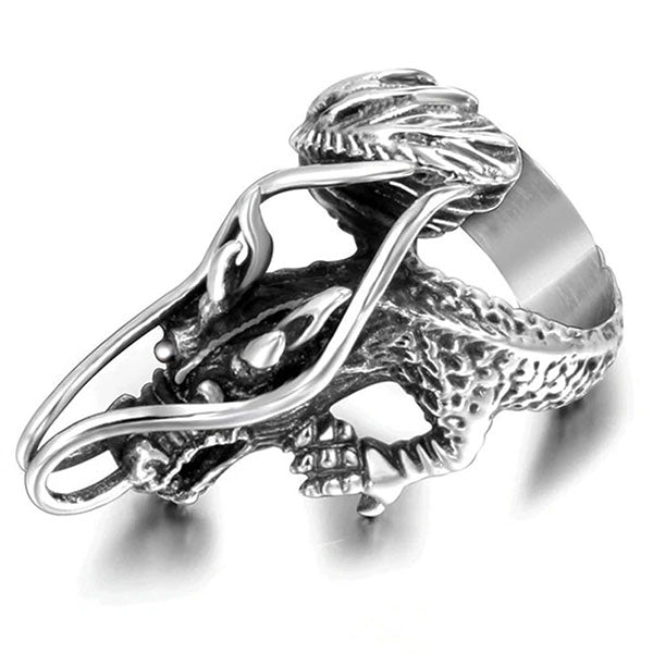 Bague dragon céleste