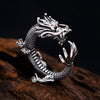 Bague dragon conquérant