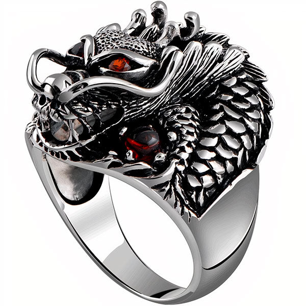 Bague dragon divin