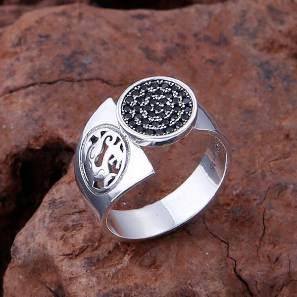 Bague dragon dracène