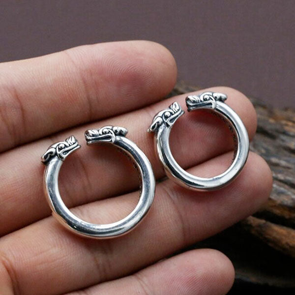 Bague dragon drakkar