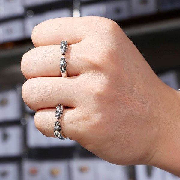 Bague dragon drakkar