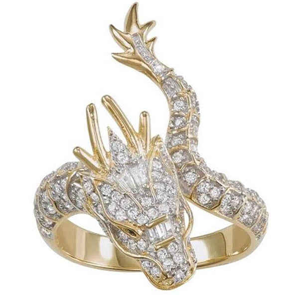 Bague Dragon Femme Pas Cher