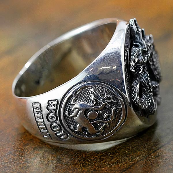 Bague dragon Feng Shui