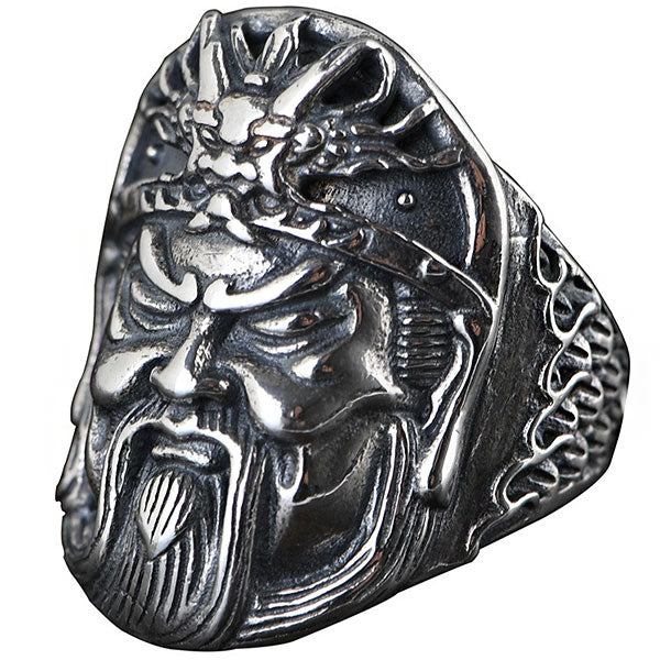 Bague dragon guan yu