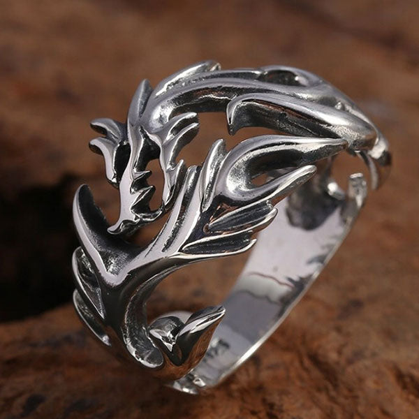 Bague dragon hollow