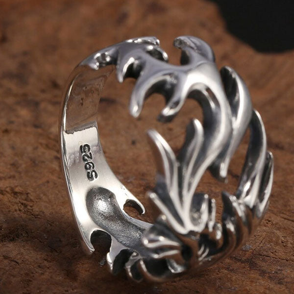 Bague Dragon Hollow (Argent)