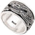 Bague dragon homme argent