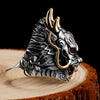 Bague dragon homme