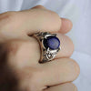 Bague dragon lapis lazuli