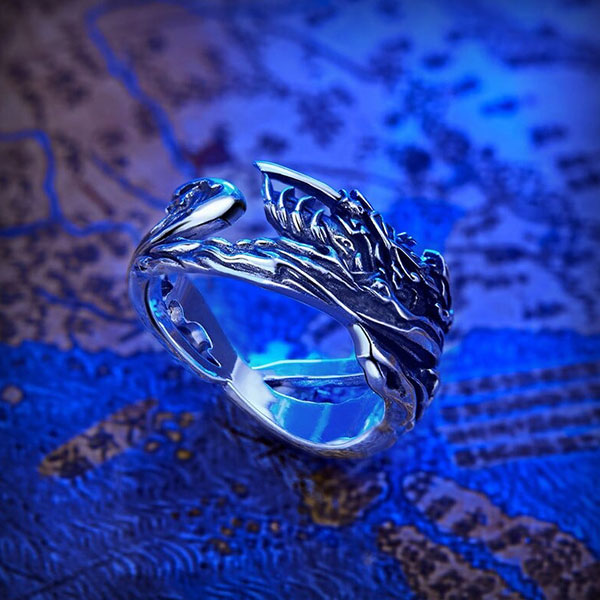 Bague Dragon Léviathan