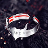 Bague Dragon Mecha (Argent)