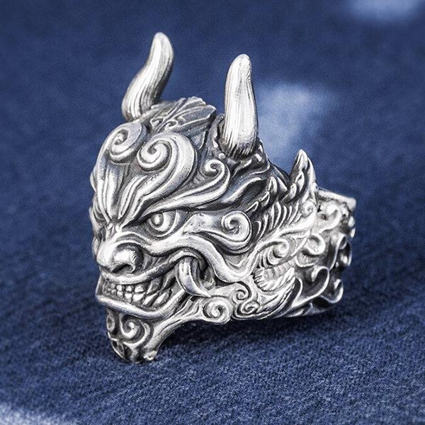 Bague dragon Oni