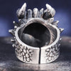 Bague Dragon Réaliste (Argent)