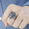 Bague dragon souverain