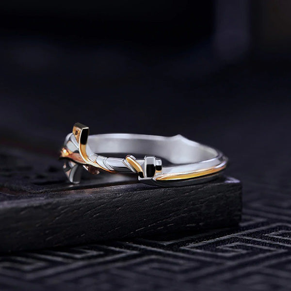 Bague Dragon Trésor Sacré (Argent)