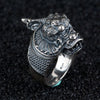 Bague dragon tridimensionnel