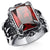 Bague Dragon Verre