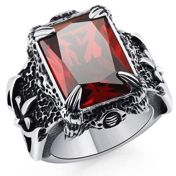 Bague Dragon Verre