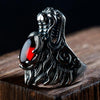 Bague Dragon Zirconium (Argent)