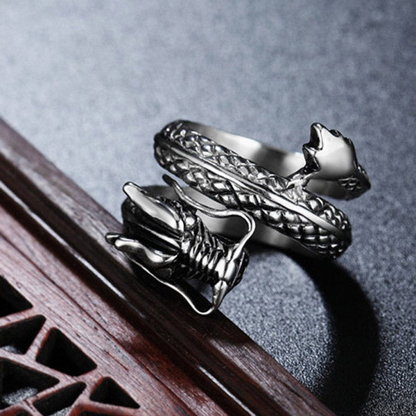 Bague En Forme De Dragon