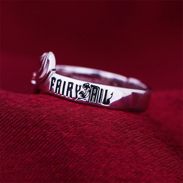 Bague Dragon Fairy Tail (Argent)