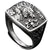 Bague homme argent dragon