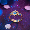 Bague Oeil Bleu Azur