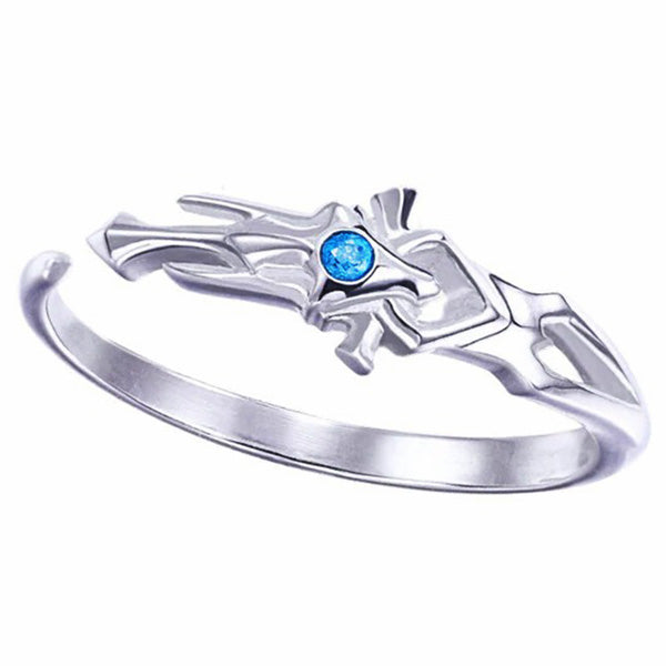 Bague Oeil De Dragon Bleu