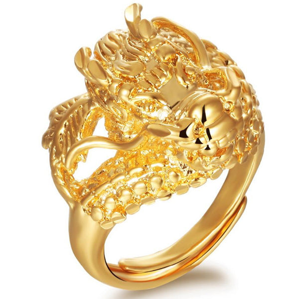 Bague Or Dragon