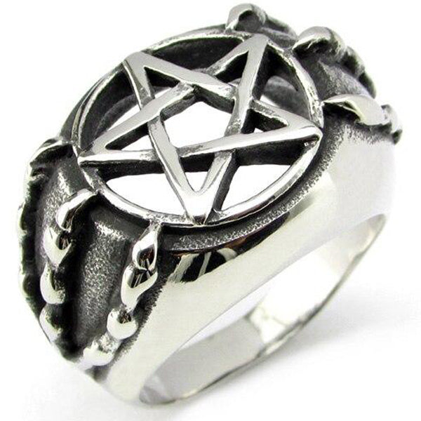 Bague Pentagramme