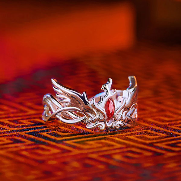 Bague Phoenix Argent