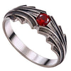 Bague Pierre Gemme Rouge