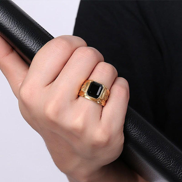 Bague Zirconium Homme