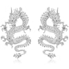 Boucle d'oreille dragon chinois