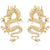 Boucle d'oreille dragon chinois