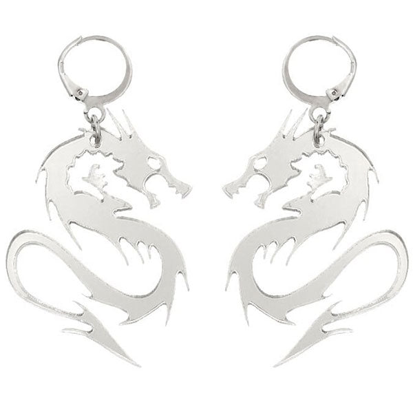 Boucles d'Oreilles Dragon Animal