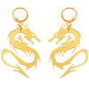 Boucles d'Oreilles Dragon Animal