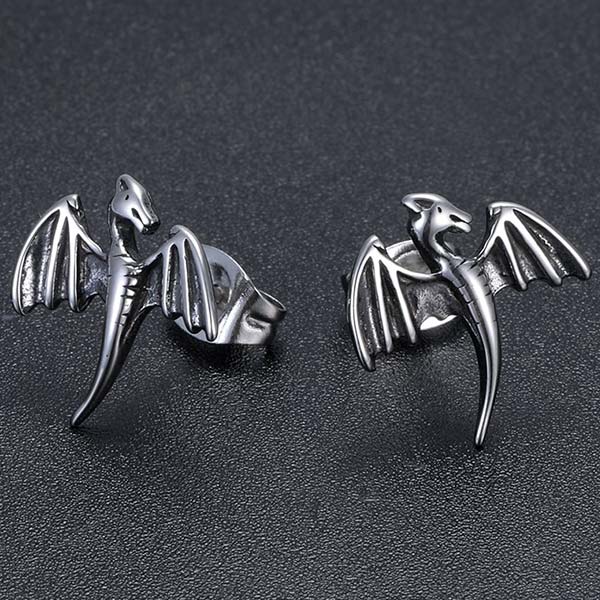 Boucles d'oreilles dragon pas cher