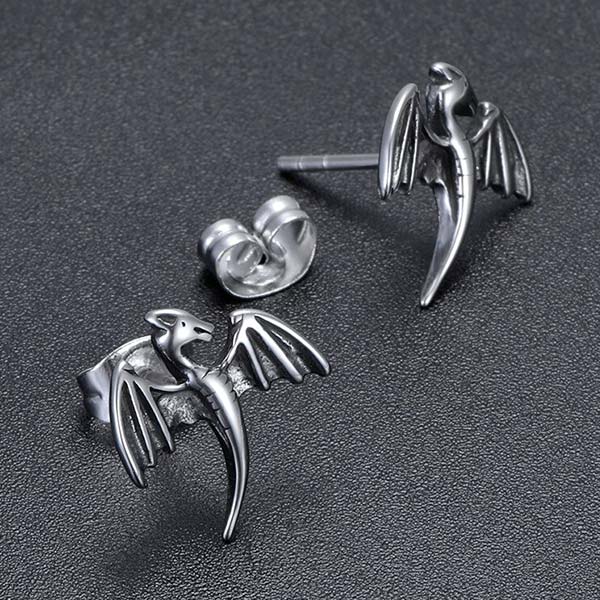 Boucles d'oreilles dragon pas cher