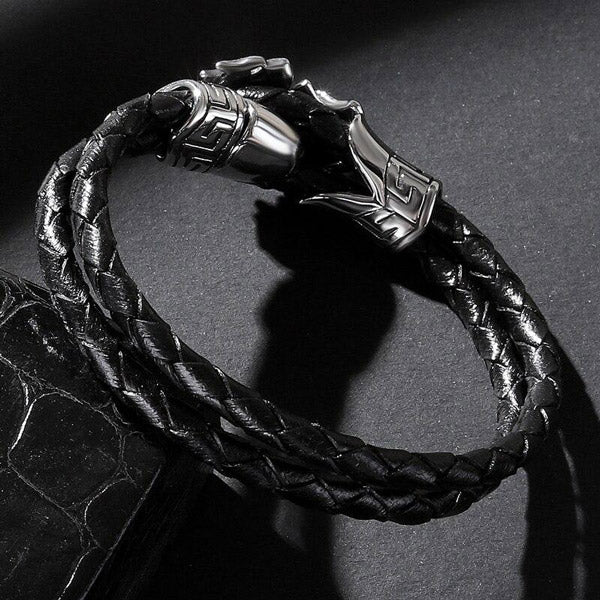 Bracelet Cuir Noir