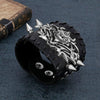 Bracelet Dragon Cuir Punk
